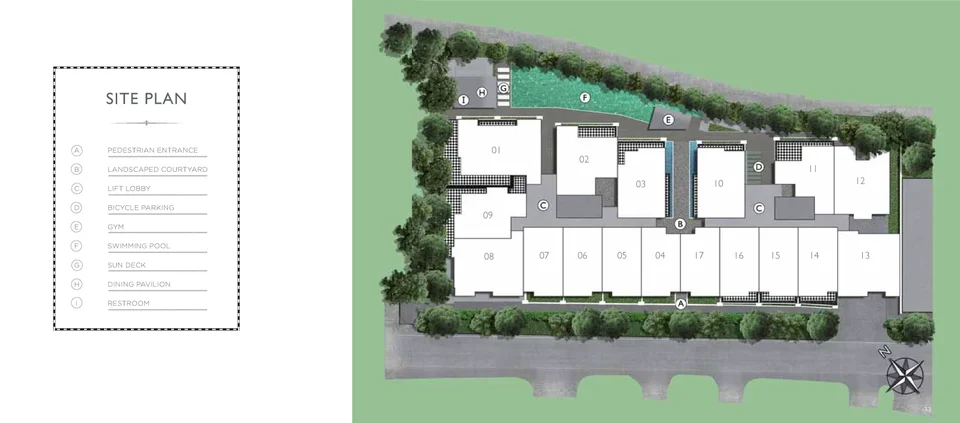 Site plan of 1919 in Singapore