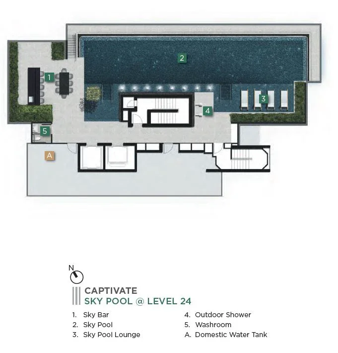 Site plan of 3 Cuscaden in Singapore