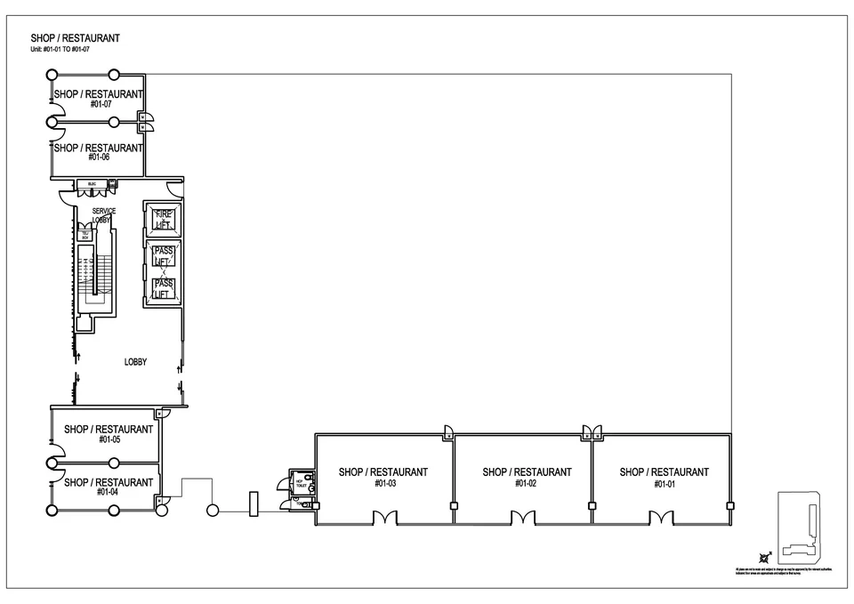 Site plan of 76 Shenton in Singapore