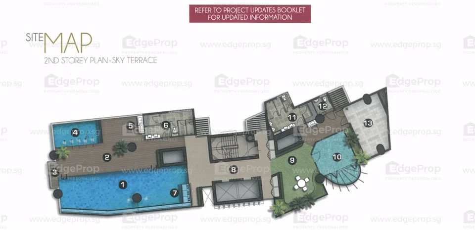 Site plan of 8 Raja in Singapore