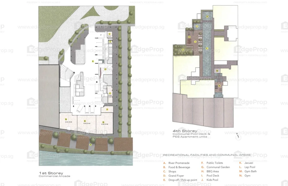 Site plan of 8 Rodyk in Singapore