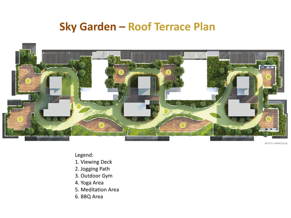 Site plan of Adana @THOMSON in Singapore