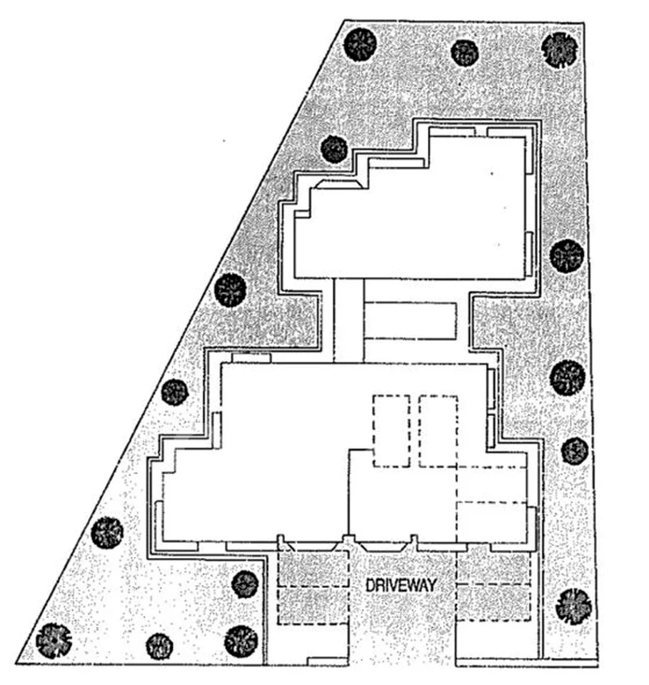 Site plan of Affluence Court in Singapore