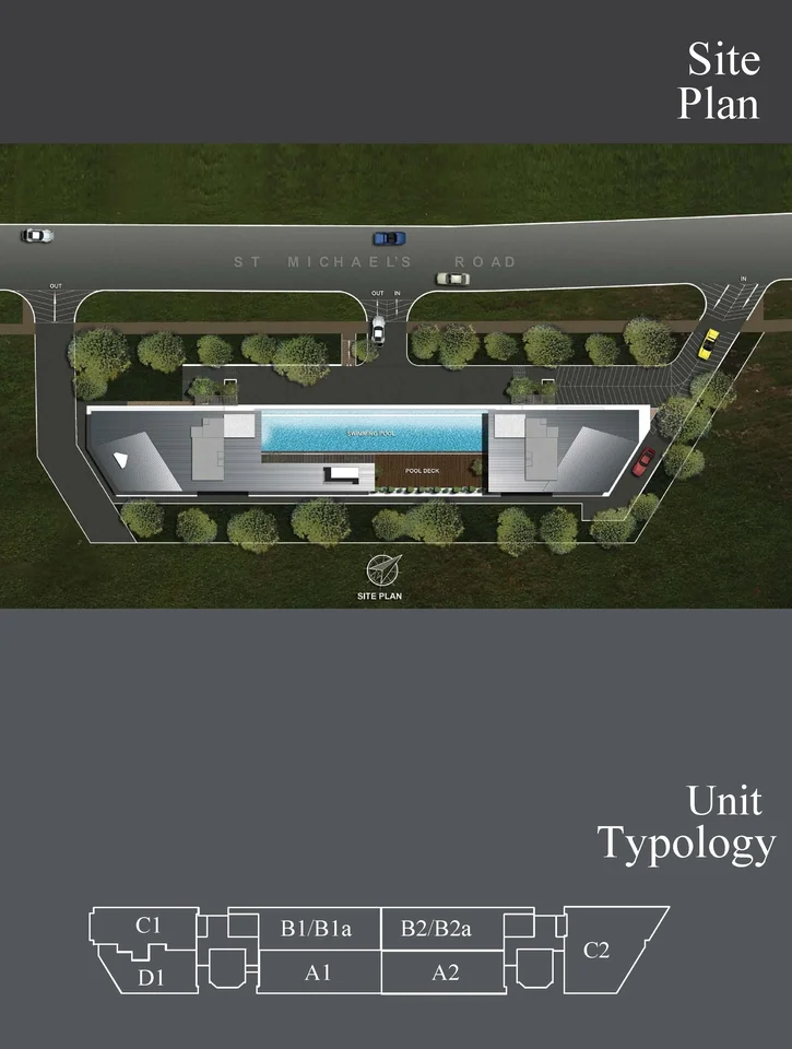 Site plan of Airstream in Singapore
