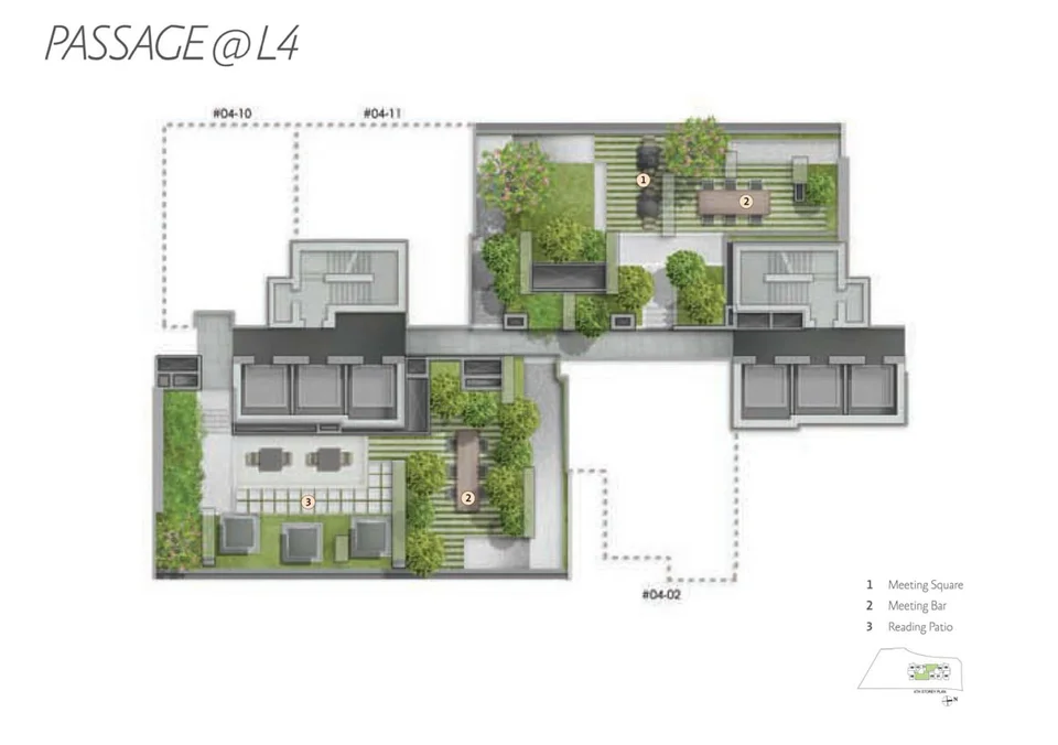 Site plan of Alex Residences in Singapore