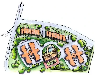 Site plan of Allsworth Park in Singapore