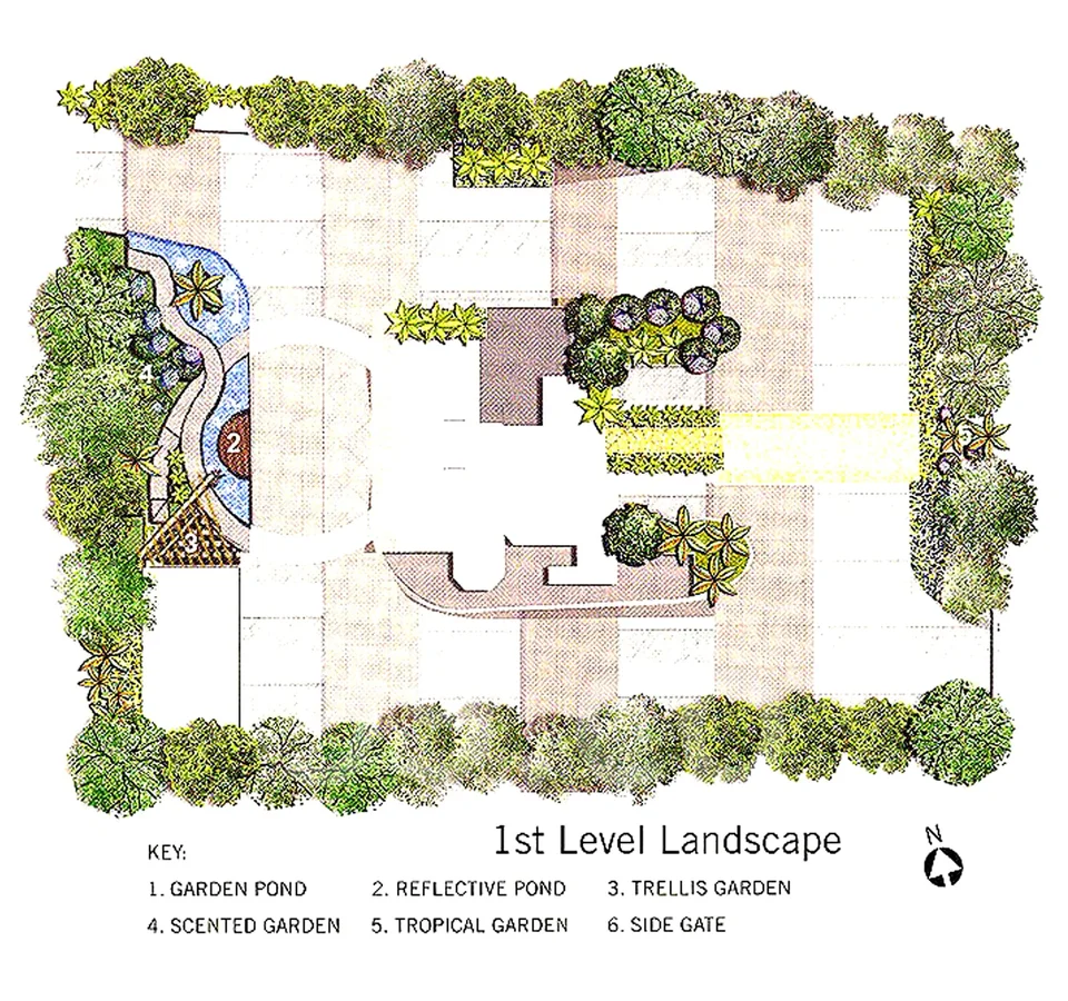 Site plan of Angullia Park Residences @ORCHARD in Singapore