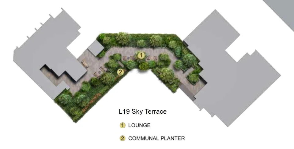Site plan of Arina East Residences in Singapore