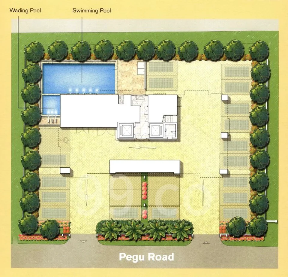 Site plan of Belmondo View in Singapore
