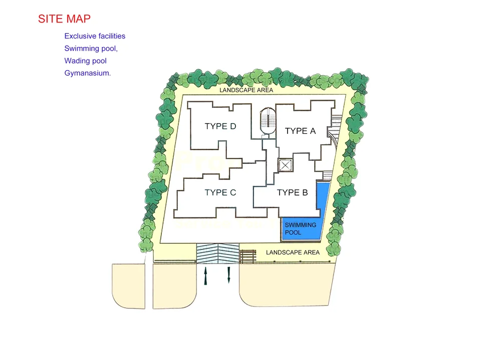 Site plan of Cadence Light in Singapore