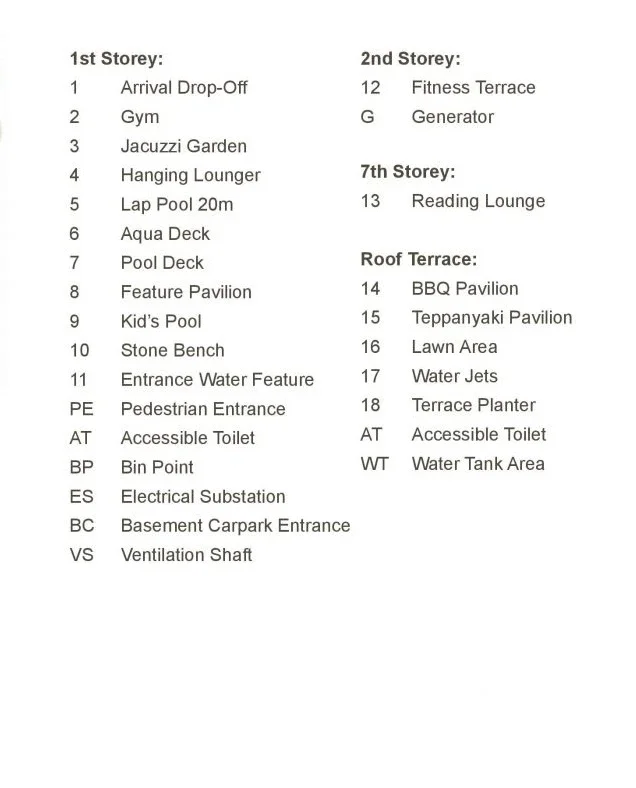 Site plan of Cairnhill 16 in Singapore