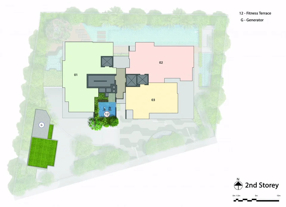 Site plan of Cairnhill 16 in Singapore