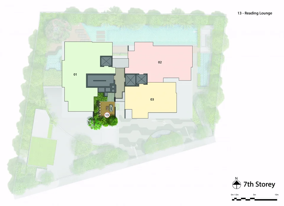 Site plan of Cairnhill 16 in Singapore