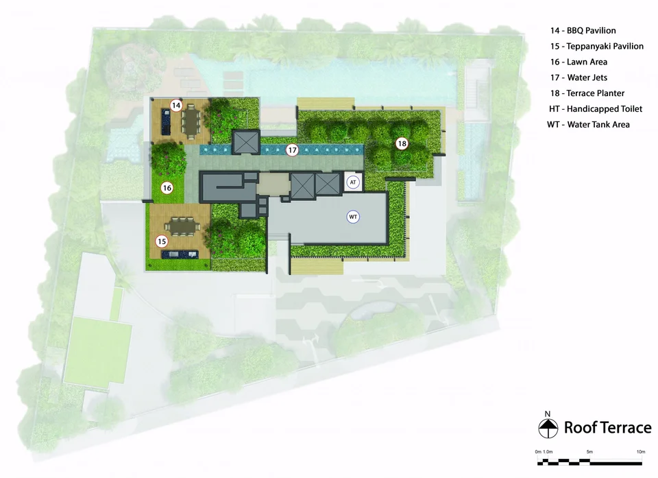 Site plan of Cairnhill 16 in Singapore