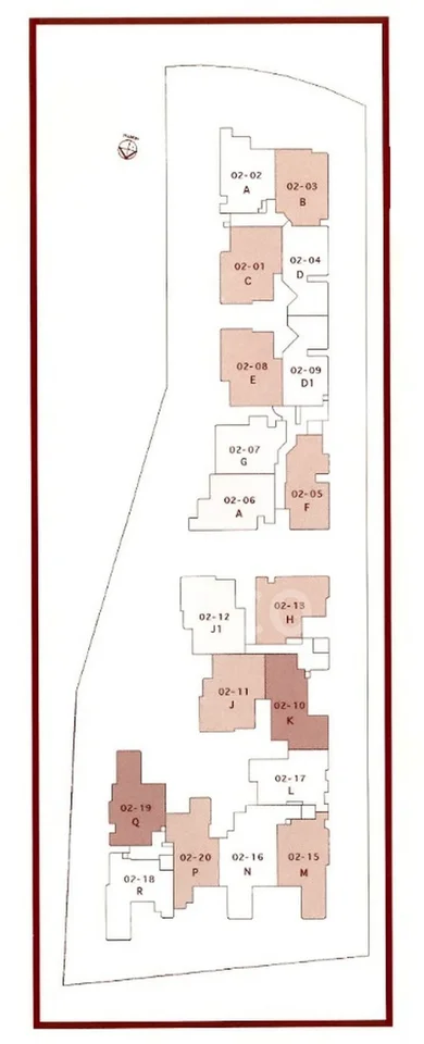 Site plan of Casa Pasir Ris in Singapore