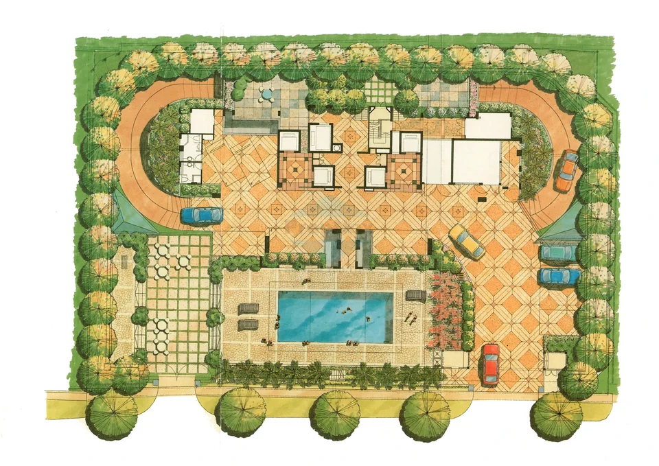 Site plan of Charleston in Singapore