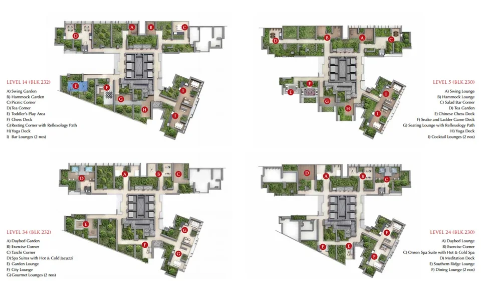 Site plan of Commonwealth Towers in Singapore