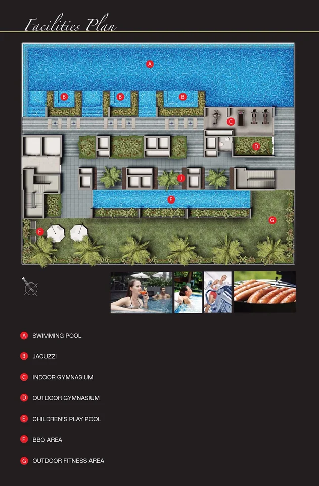 Site plan of Cradels in Singapore