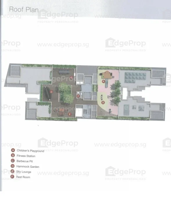 Site plan of D'Mira in Singapore