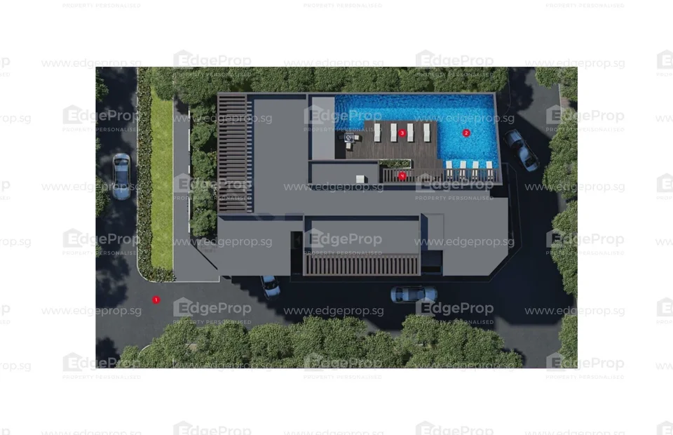 Site plan of Edenz Loft in Singapore