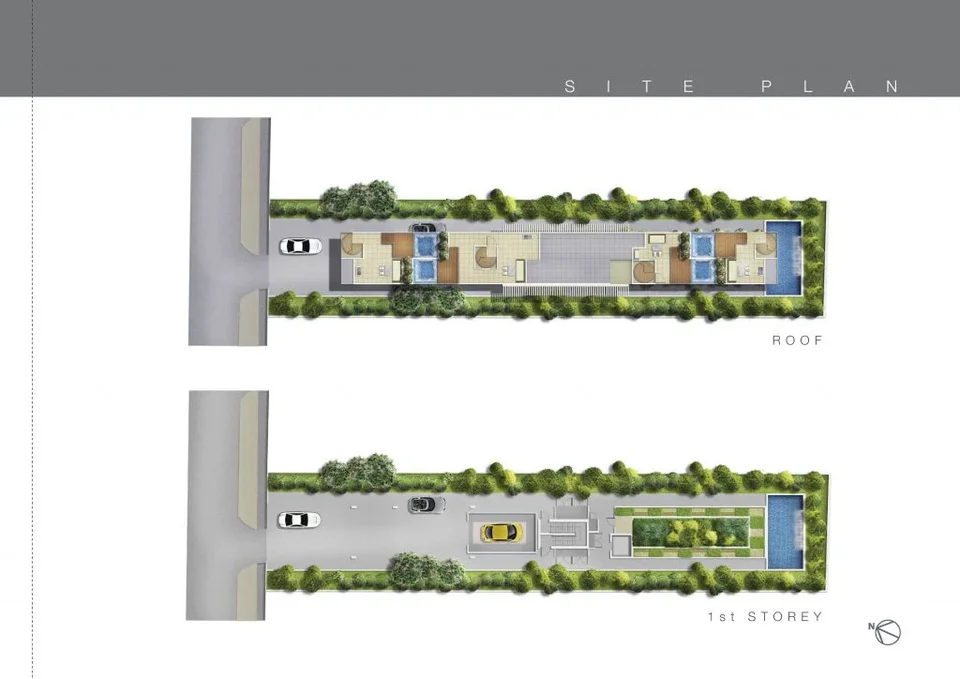 Site plan of Eis Residences in Singapore