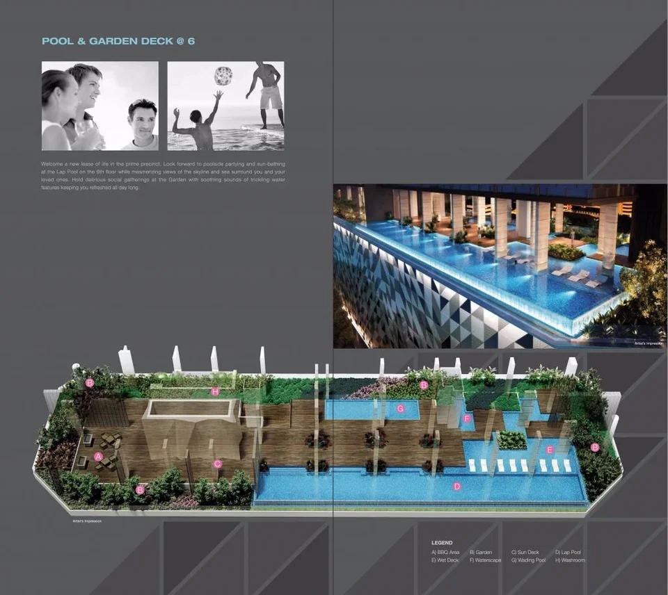 Site plan of Eon Shenton in Singapore