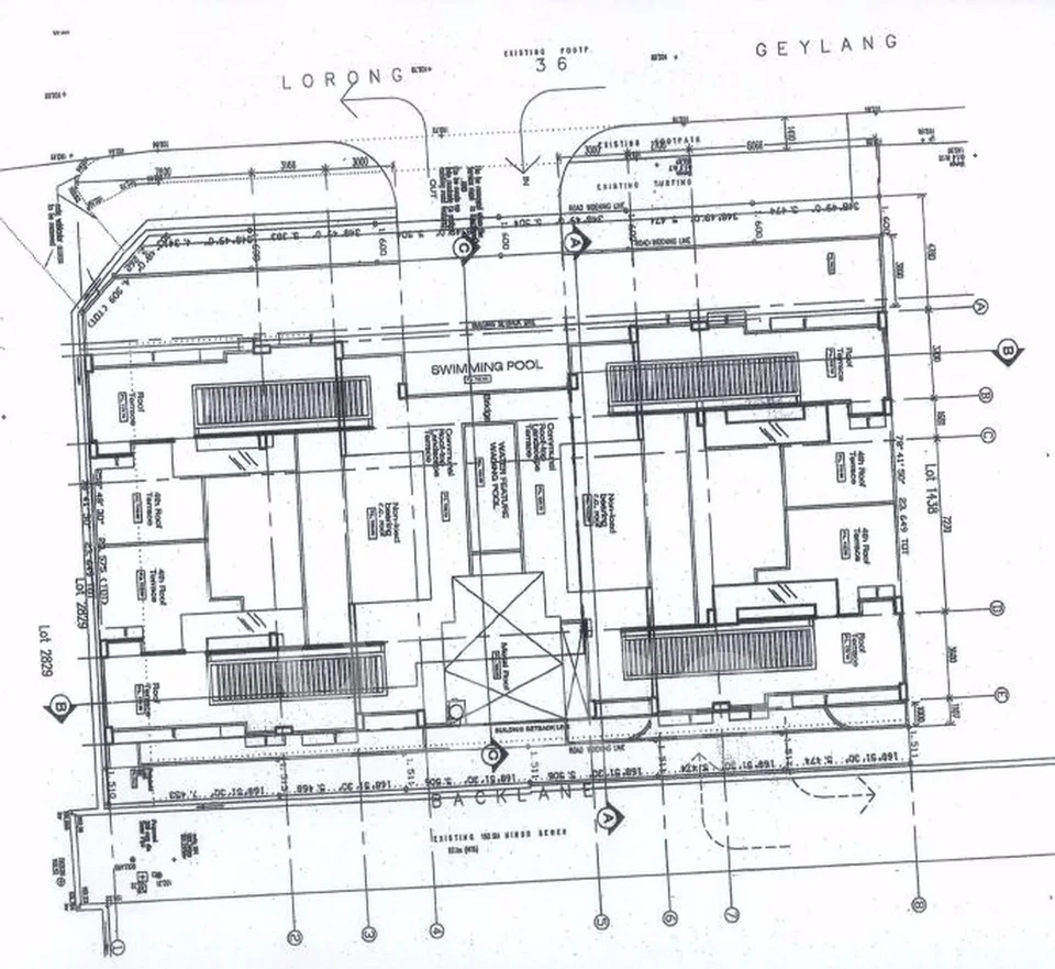 Site plan of Evergreen View in Singapore