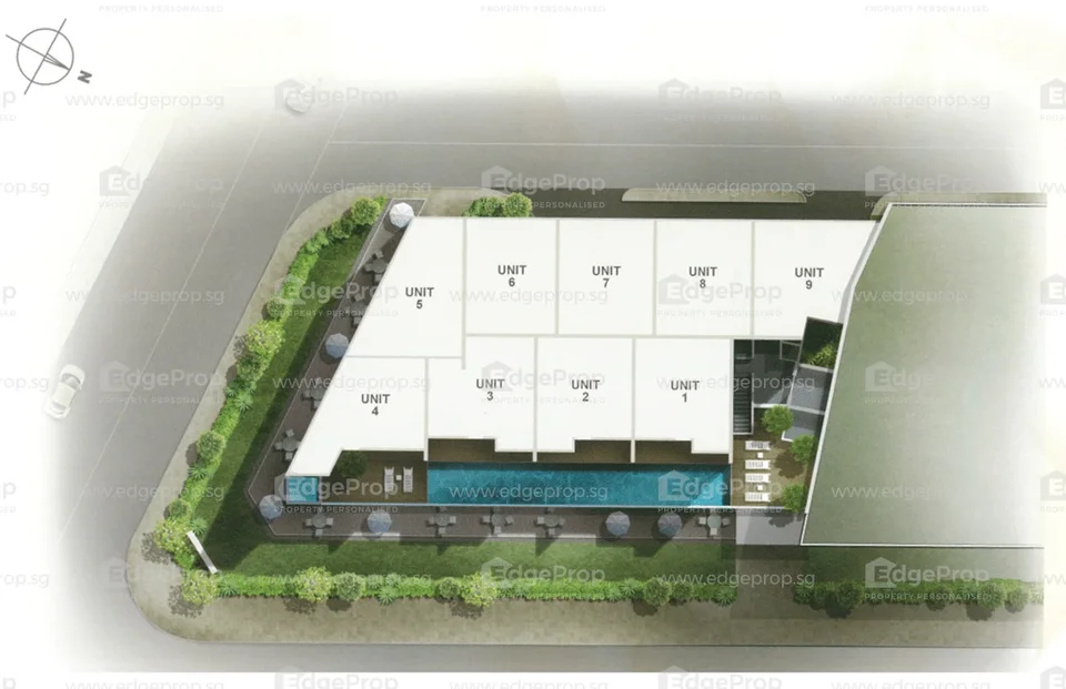 Site plan of Everitt Edge in Singapore