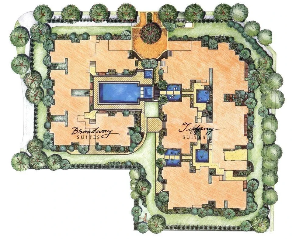 Site plan of Fifth Avenue Condominium in Singapore