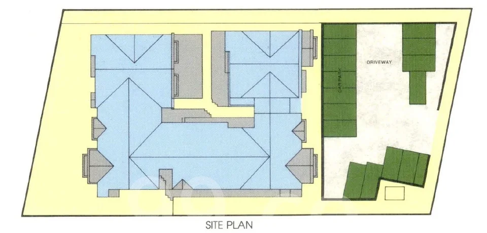 Site plan of Glenfield Apartments in Singapore