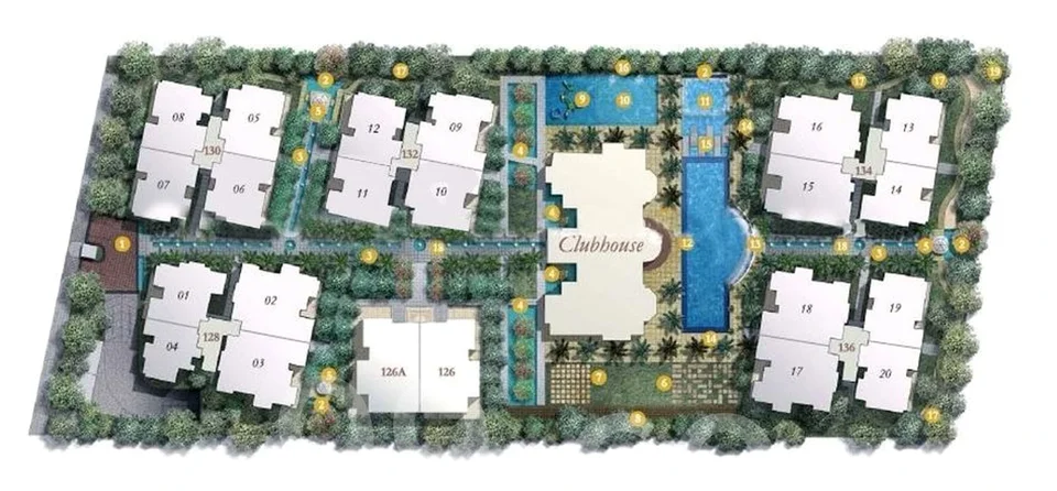 Site plan of Grand Duchess At St Patrick'S in Singapore