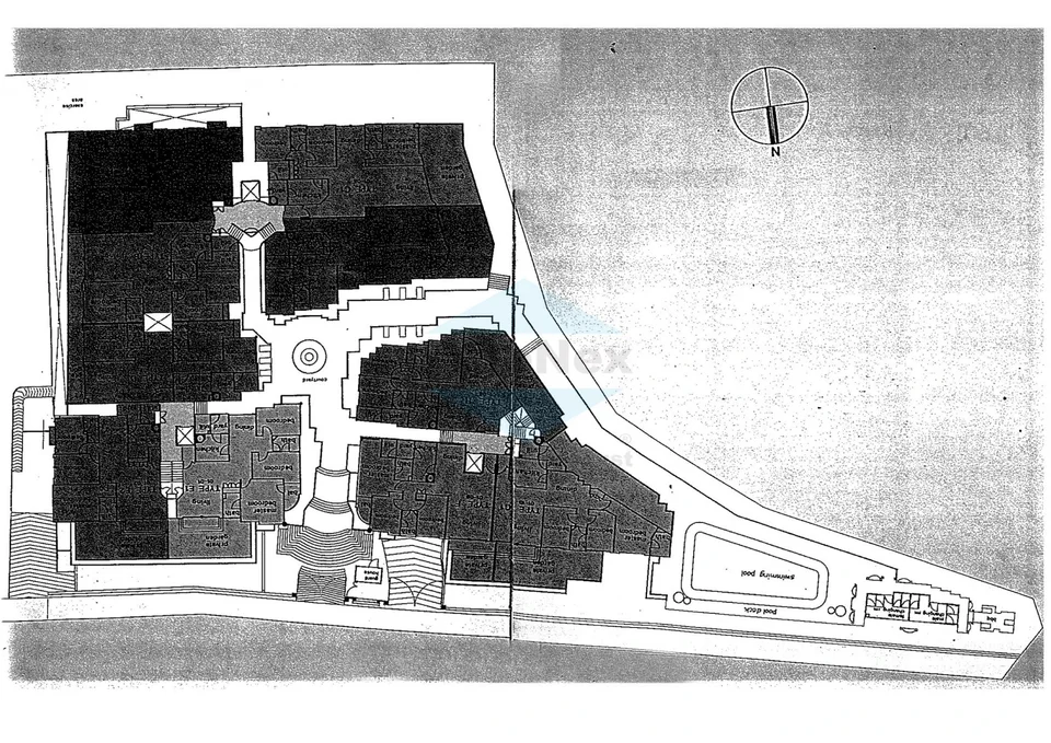 Site plan of Holland Hill Park in Singapore