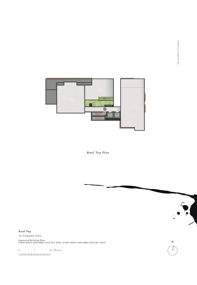 Site plan of Ikigai in Singapore