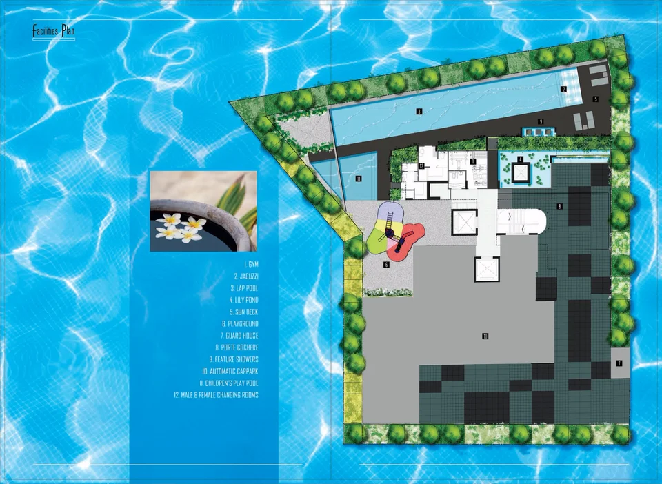 Site plan of Illuminaire On Devonshire in Singapore