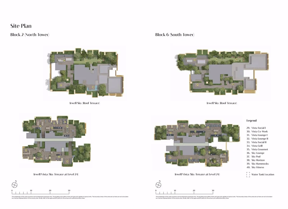 Site plan of Irwell Hill Residences in Singapore