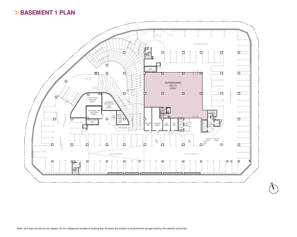Site plan of Kap Residences in Singapore