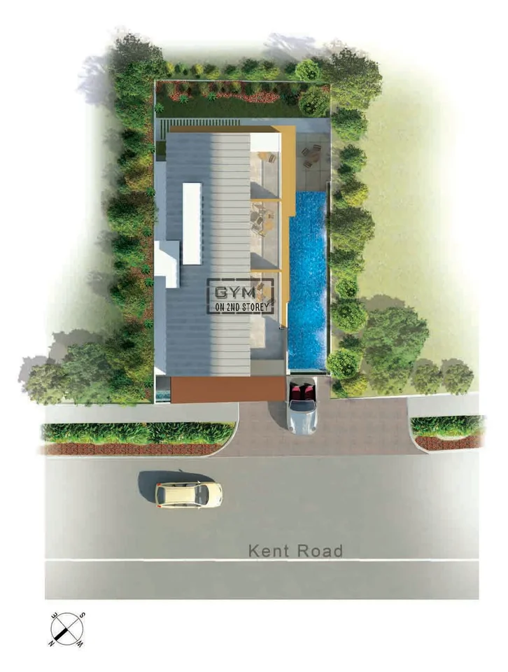Site plan of Kent Residences in Singapore
