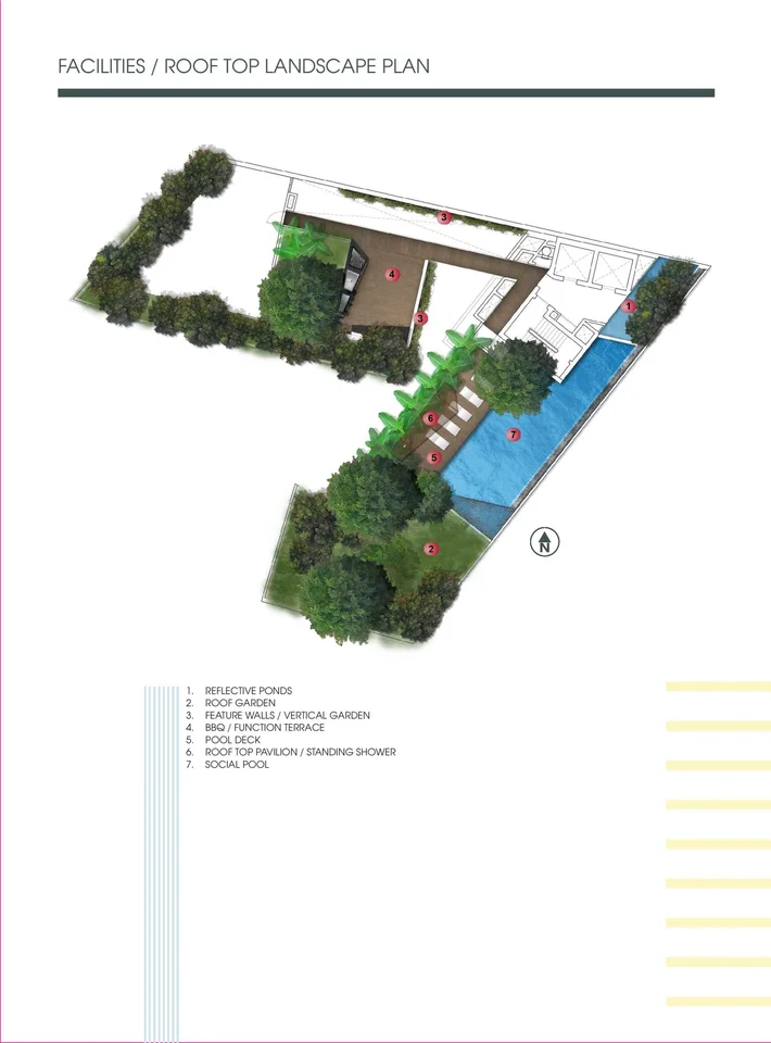 Site plan of Killiney 118 in Singapore