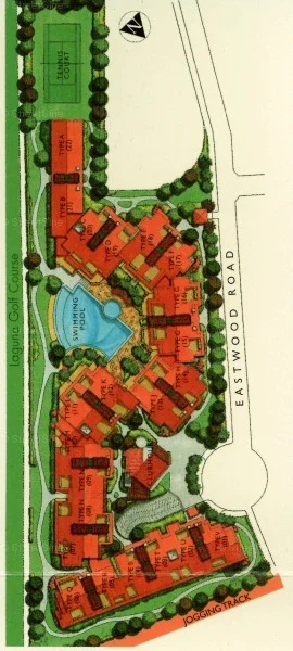 Site plan of Laguna 88 in Singapore