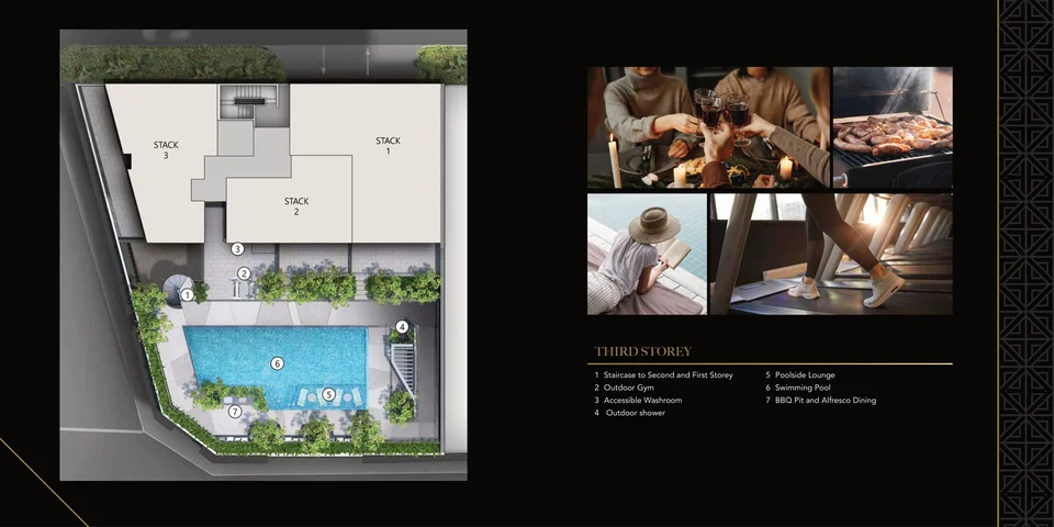 Site plan of Lavender Residence in Singapore