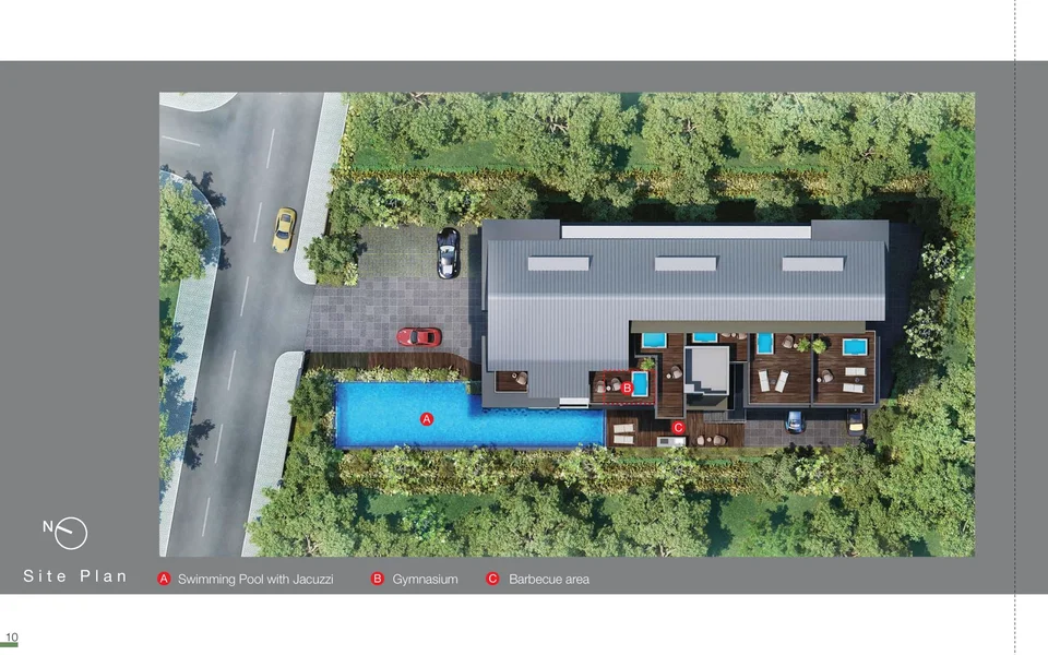 Site plan of Laverne'S Loft in Singapore