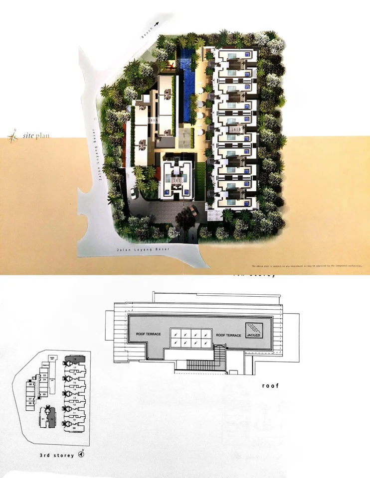 Site plan of Lighthouse in Singapore