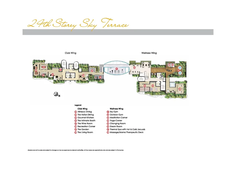 Site plan of Lincoln Suites in Singapore