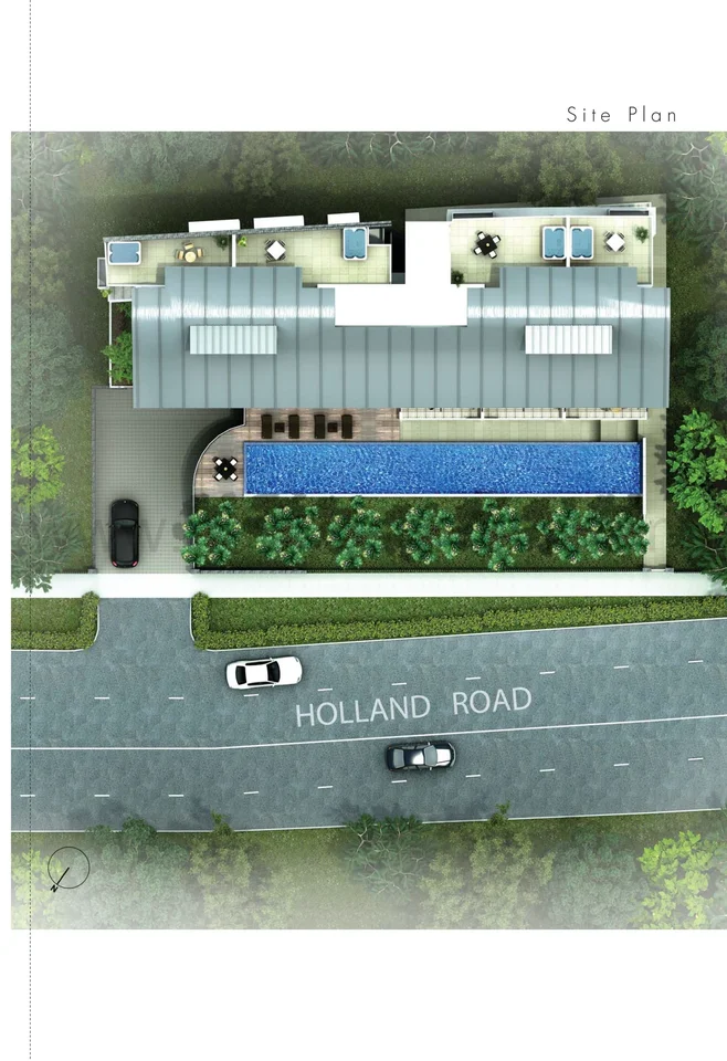 Site plan of LOFT@HOLLAND in Singapore