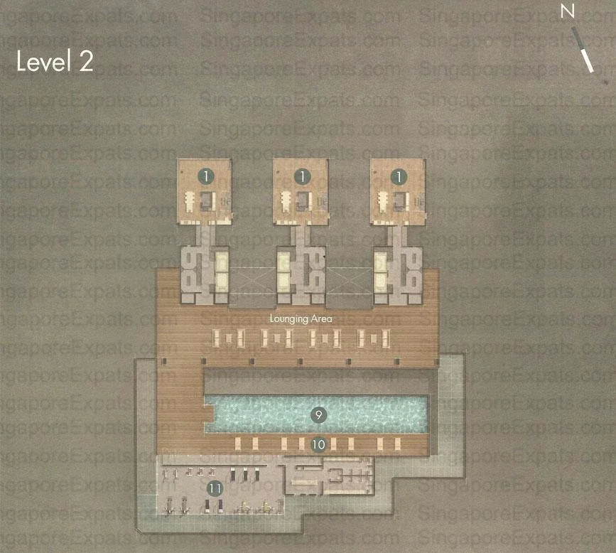 Site plan of Martin No 38 in Singapore