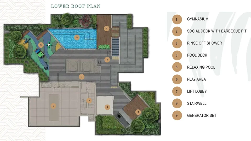 Site plan of Mattar Residences in Singapore