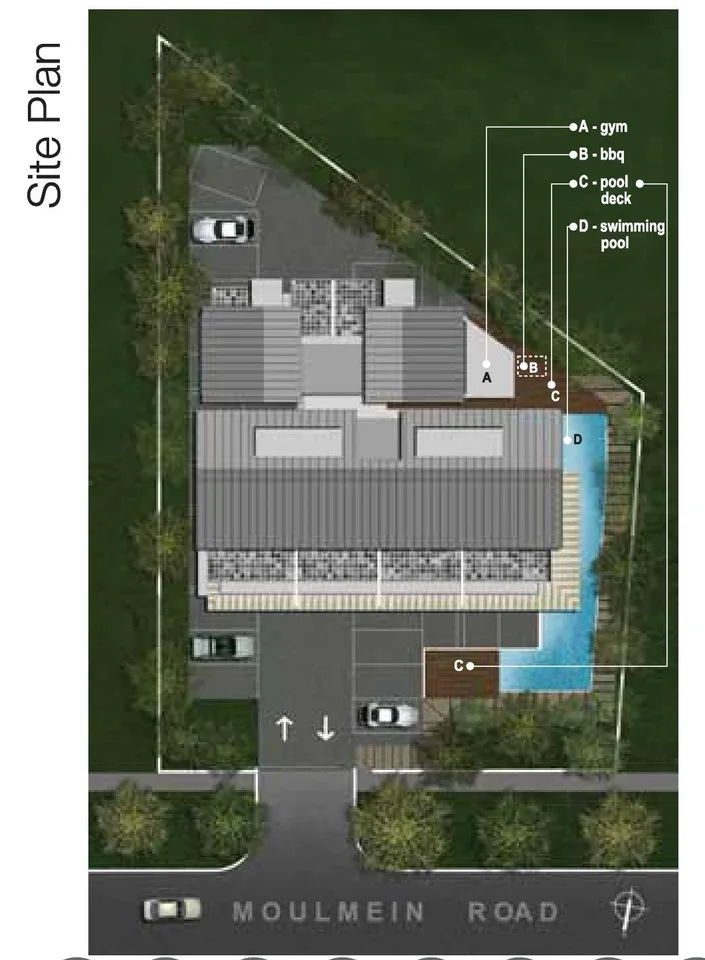Site plan of Mulberry Tree in Singapore