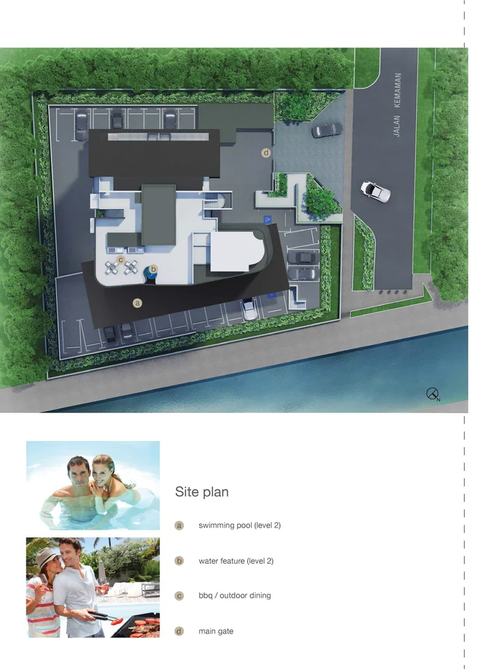 Site plan of Neem Tree in Singapore