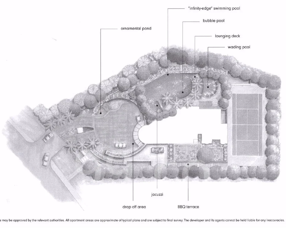 Site plan of Newton 18 in Singapore