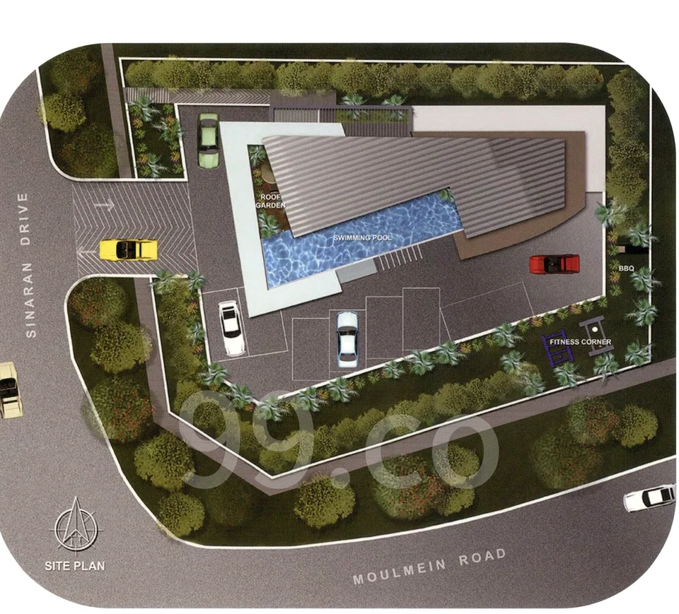 Site plan of Novelis in Singapore